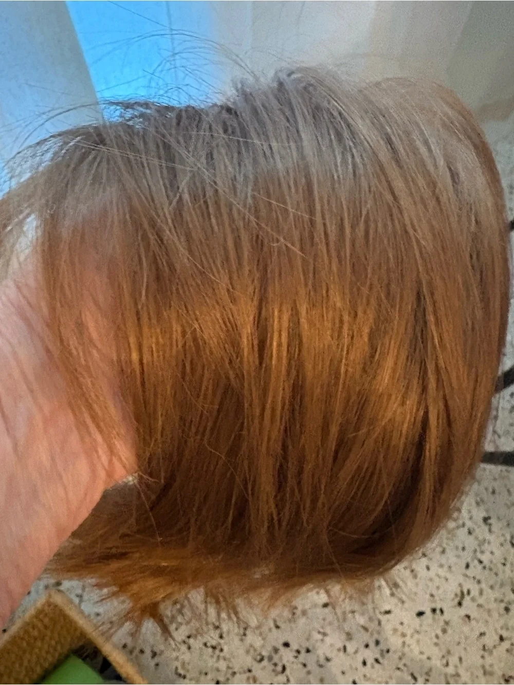 PAULA YOUNG New CHASE Auburn Brown Synthetic straight Bob! Tags! Basic Cap.